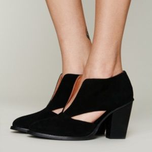 Deep V Ankle Booties by Jeffrey Campbell